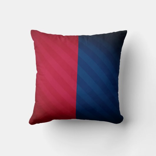 Schaatser; Rood, Wit en Blauw Kussen (Achterkant)