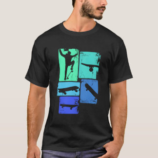 Schaatser Skateboarder Skateboard Jeugd T-shirt
