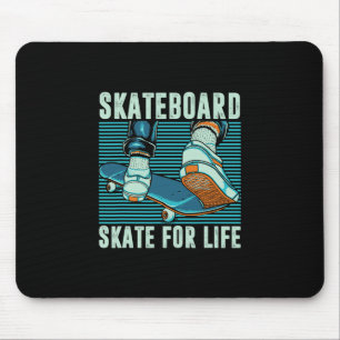 Schaatser Skateboarder Skateboard Schaats Voor Lev Muismat