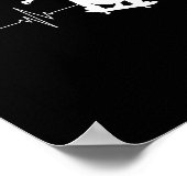 Schaatser Skateboarder Skateboarden Skateboard Bor Poster (Hoek)