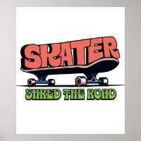 Schaatser verwoest de weg – Retro 70s Skateboardin