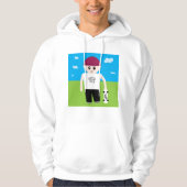 Schaatserjongen Hoodie (Voorkant)