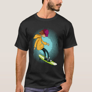 Schaatsers hebben plezier Cool Skateboarden Gift v T-shirt