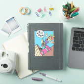 Schaatsjongen Sticker (iPad Cover)