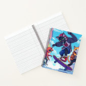 Schaatskatten Notitieboek (Binnen)