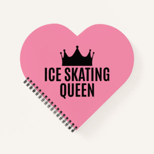 Schaatskoningin - Schaatsen Notitieboek