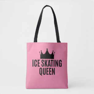 Schaatskoningin - Schaatsen Tote Bag