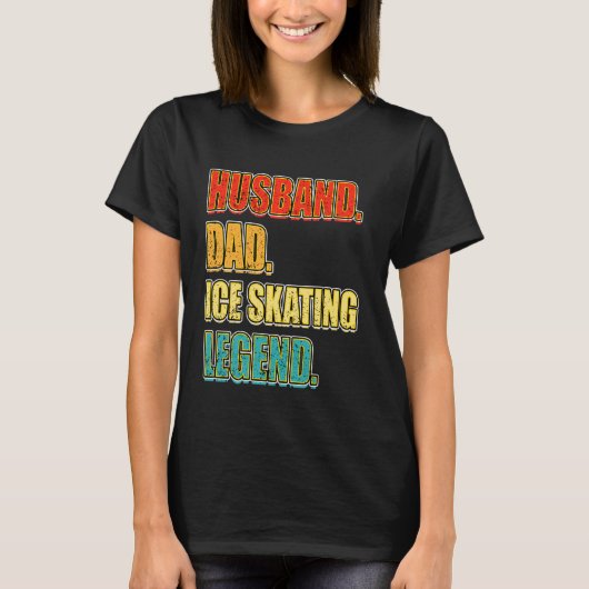 schaatsman vader schaatslegende t-shirt (Voorkant)