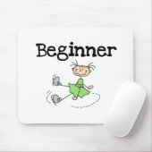 Schaatsmat voor beginners muismat (Met muis)