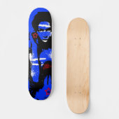 Schaatsmeisje Persoonlijk Skateboard (Voorkant)
