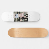 Schaatsmeisje Skateboard (Horizontaal)