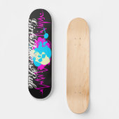 Schaatsmeisjes Persoonlijk Skateboard (Voorkant)