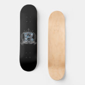 Schaatsmiljardair gebogen  persoonlijk skateboard (Voorkant)