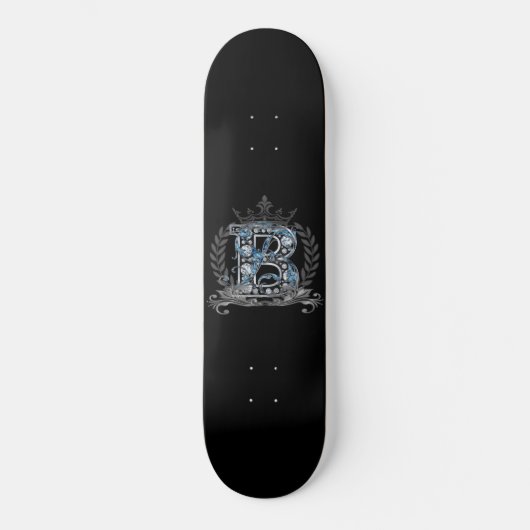 Schaatsmiljardair gebogen  persoonlijk skateboard (Voorkant)
