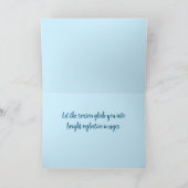 Schaatspinguïns vakantie Kaart (Binnen)