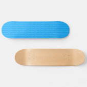 Schaatsplank Baby Blau Glitter Persoonlijk Skateboard (Horizontaal)