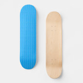 Schaatsplank Baby Blau Glitter Persoonlijk Skateboard (Voorkant)