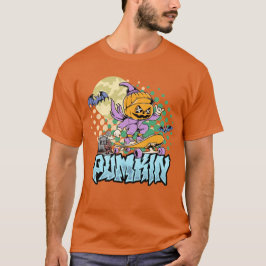 schaatspompoen | Mannen Halloween T-shirt