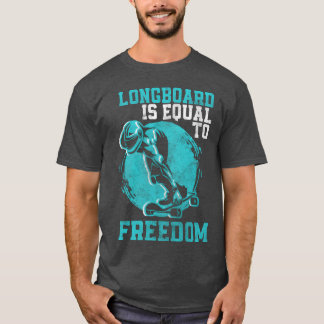 Schaatssport Sport Sk8 vrienden retro T-shirt