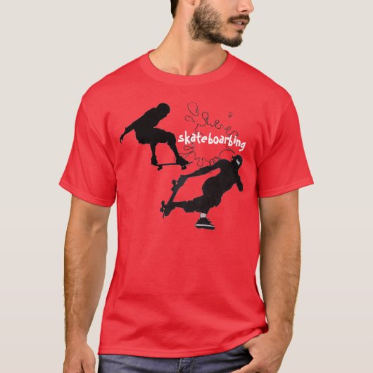 schaatssprongen t-shirt (Voorkant)