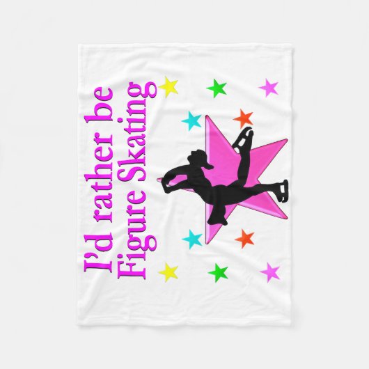 SCHAATSSTER FLEECE DEKEN (Voorkant)