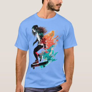 schaatsster meisje 11 t-shirt