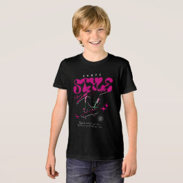 Schaatsstijl Straatkunst Tri-Blend Shirt