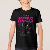 Schaatsstijl Straatkunst Tri-Blend Shirt (Voorkant)