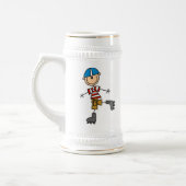 Schaatsstokfiguur Bierpul (Links)
