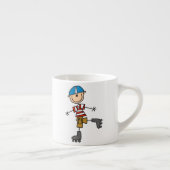 Schaatsstokfiguur Espresso Kop (Rechts)