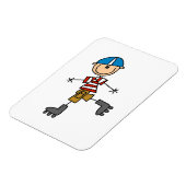 Schaatsstokfiguur Magneet (Linkerzijde)