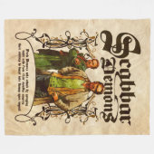 Schabbandemogelijkheden Fleece Deken (Voorkant (Horizontaal))