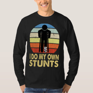 Schade aan de gebroken poot Ankle Knee Funny zal s T-shirt