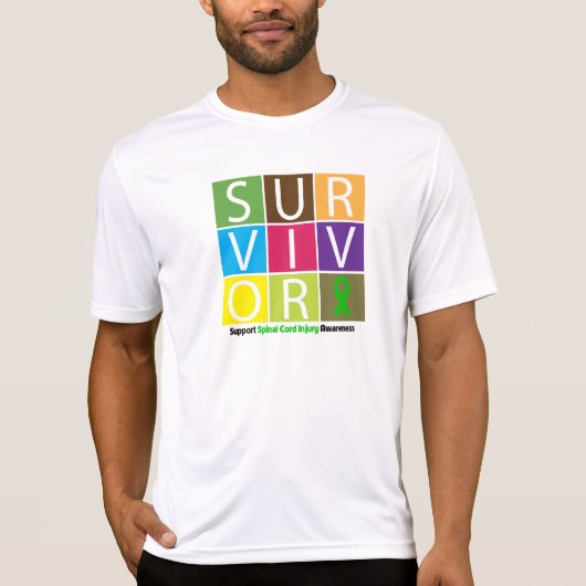 * Schade aan het ruggenmerg T-shirt (Voorkant)