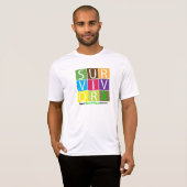 * Schade aan het ruggenmerg T-shirt (Voorkant volledig)