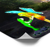 SCHADE IN HET BOSSTE Poster (Hoek)