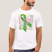 Schade van het hersenletsel Groen lintje Shirt (Voorkant)