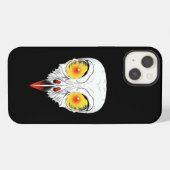 Schädel eines Raubvogels iPhone Hoesje (Achterkant horizontaal)