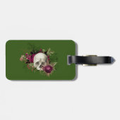 Schädel Totenkopf Bagagelabel (Achterkant horizontaal)