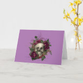 Schädel Totenkopf skull Kaart (Gele Bloem)
