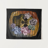 SCHADEL VINTAGE BLOEMEN WANDKLEED (Voorkant (horizontaal))