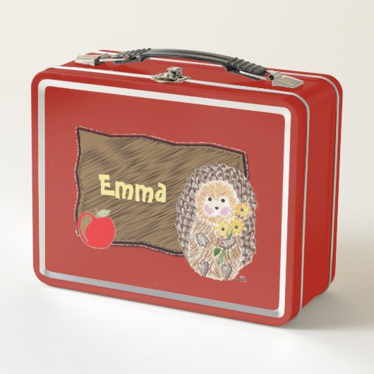 Schadelijke egel-kind lunchbox (Voorkant)