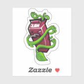 schadelijke melk sticker (Vel)