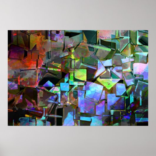 Schadelijke structuur poster (Voorkant)