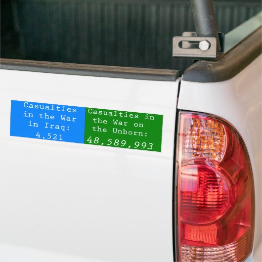Schadeloosstelling Bumpersticker (Op Truck)