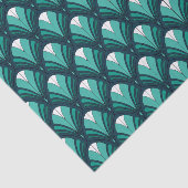 SCHADEN VAN BLAUWGROEN DECO-PATRONEN TISSUEPAPIER (Detail)