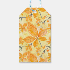 SCHADEN VAN DE ORANJE HERFST AUTUMNLEZEN CADEAULABEL