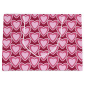 SCHADEN VAN DE VALENTIJNSDAG VAN ROOD EN PINK GROOT CADEAUZAKJE (Voorkant)