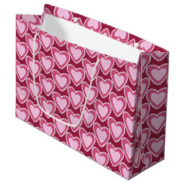 SCHADEN VAN DE VALENTIJNSDAG VAN ROOD EN PINK GROOT CADEAUZAKJE