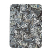 SCHADEN VAN GRAY HALLOWEEN WITCH GATHERING MAGNET MAGNEET (Verticaal)